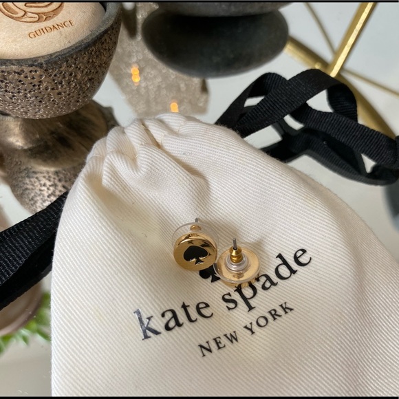 Classic Kate Spade Spot The Spade Necklace & matching earrings. Bundle. - Picture 1 of 6